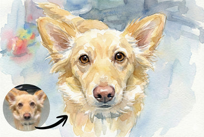 Custom Watercolour Pets!