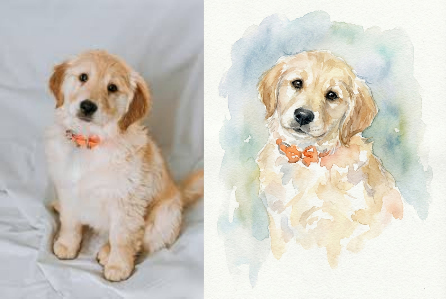 Custom Watercolour Pets!