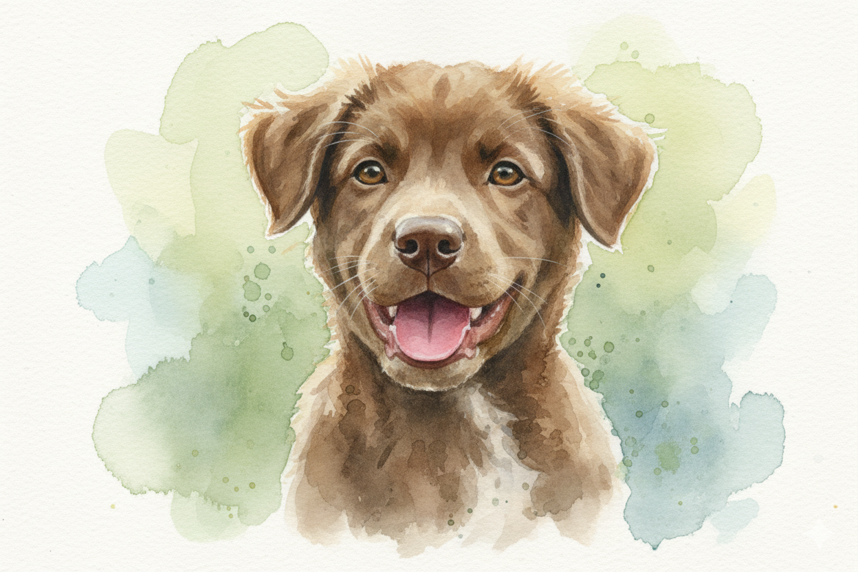 Custom Watercolour Pets!