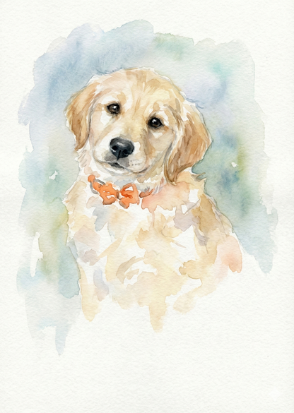 Custom Watercolour Pets!