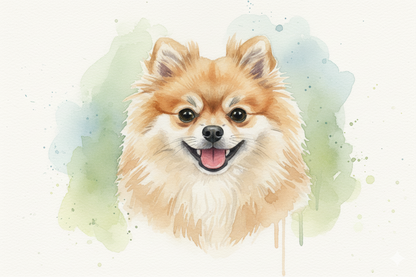 Custom Watercolour Pets!