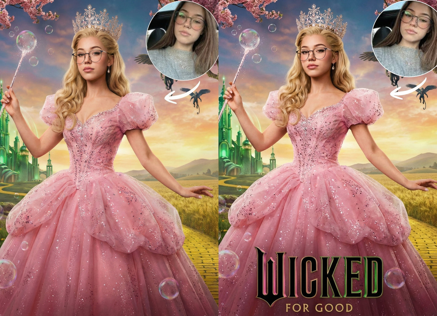 Custom Wicked-style Artwork